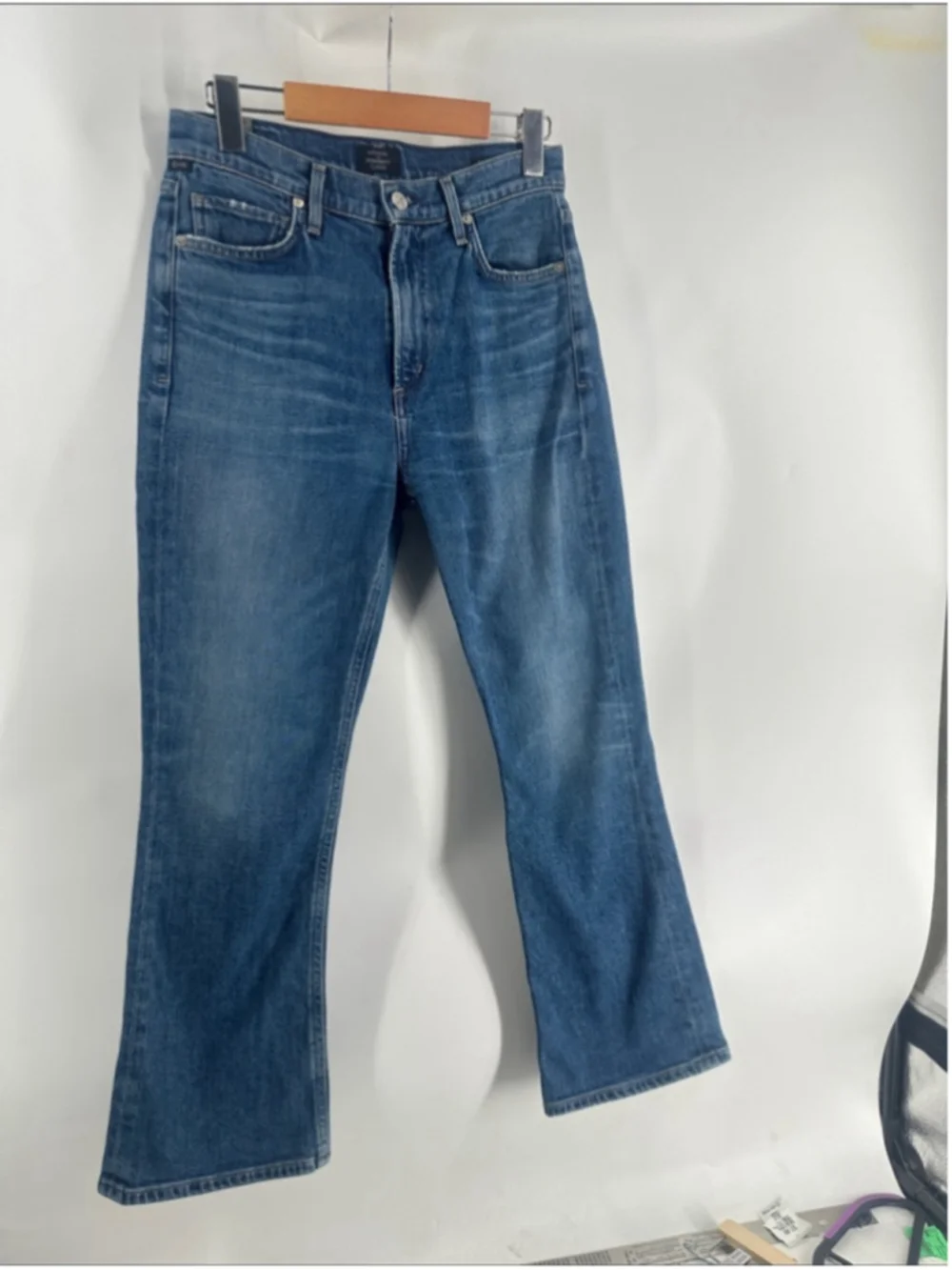 Citizens Of Humanity Demy cropped flare summer y2k minimalist classic sz 25